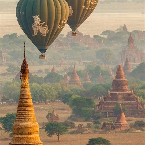 Bagan Burma Hot Air Balloon Rides Hot Air Balloon Hot Air Ballon