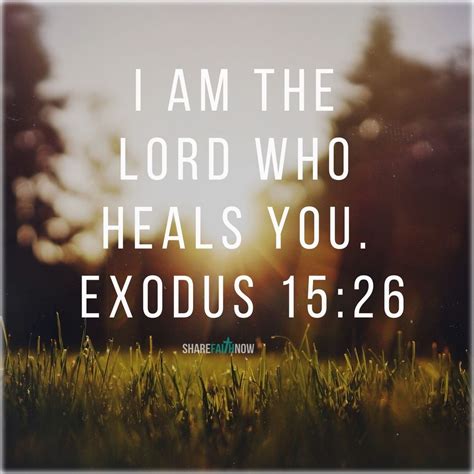 bible verses i am the lord who heals you healing words prayers for healing bible prayers