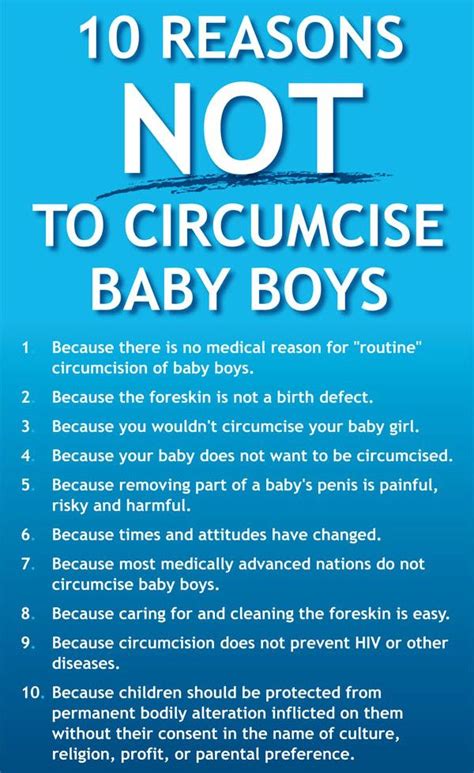 Why Not To Circumcise Babies Babbies Cip