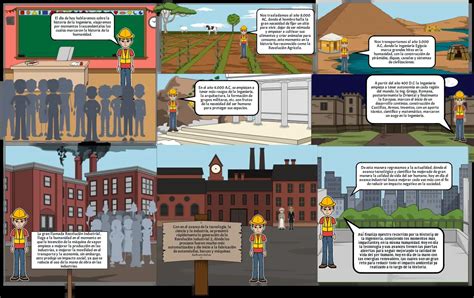 Historia De La Ingeniería Storyboard By 66f79307