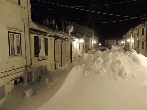 Italian Village Gets 8 Feet Of Snow In 24 Hours May Break Global