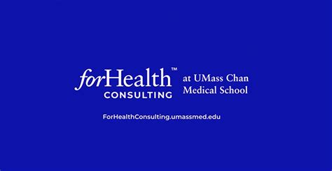 Consulting Division Of Umass Chan Announces New Brand Identity That