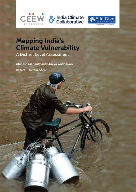 Indias Climate Change Vulnerability Index District Wise Study