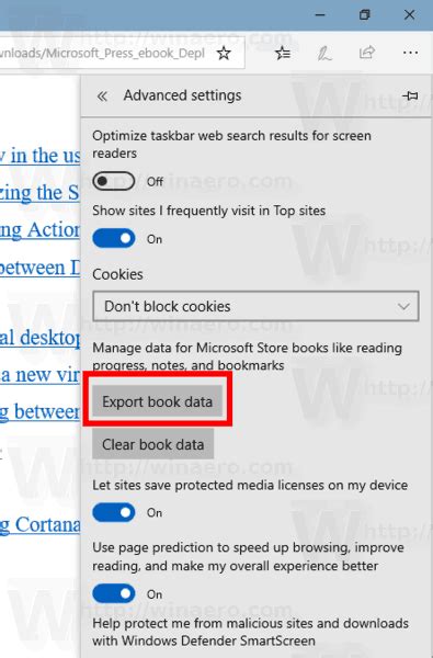 How To Export Bookmarks From Microsoft Edge In Windows 10