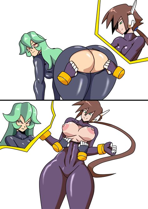 rule 34 2girls aile ass assisted exposure big ass bodysuit breasts brown hair charge sol
