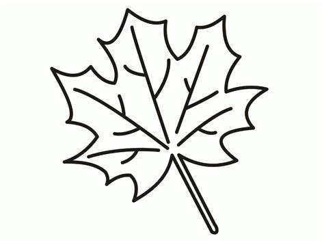 Leaves Coloring Pages Printable - Coloring Home