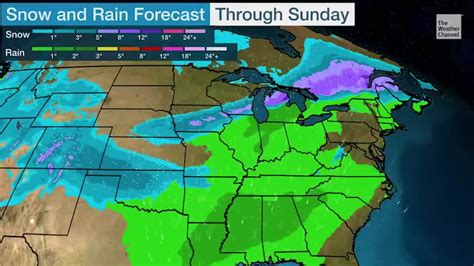 Weekend Storm To Bring Snow To North Severe Storms To South Videos