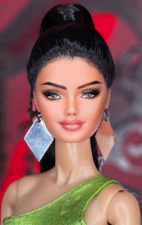 Ooak Repainted Barbie Doll Nude Ebay