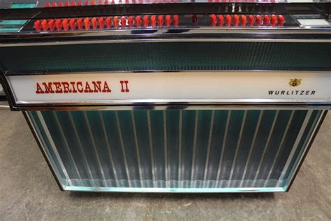 Wurlitzer Americana Ii Jukebox In Very Nice Condition Catawiki