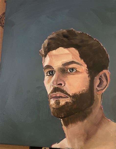 Another Portrait Do You Guys Have Any Critiques Oil On Canvas R