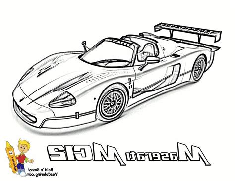 Coloriage Voiture De Course  Coatmeur
