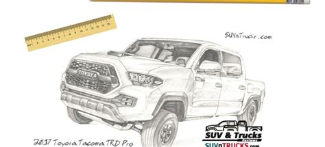 I Draw New 2017 Toyota Tacoma Trd Pro Suv And Trucks 2021