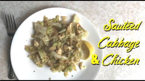 Fold foil around cabbage and seal tightly. Lemon & Garlic Sauteed Cabbage & Chicken ~ Low Carb ~ Keto ...