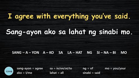 Commonly Used Filipino Phrases 30 Learn Tagalog Youtube