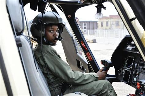 Nigeria's First And Only Female Fighter Helicopter Pilot Dies