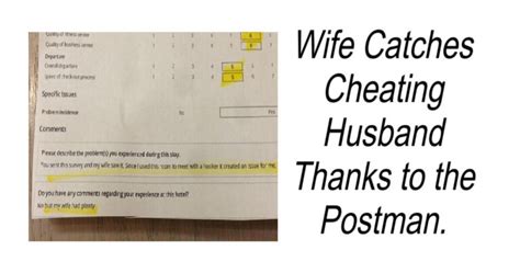 Wife Catches Cheating Husband Thanks To Postman