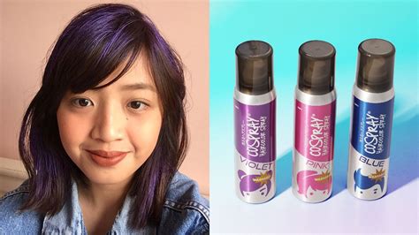 That would help me out, thanks! Review Of Washable Color Hairspray