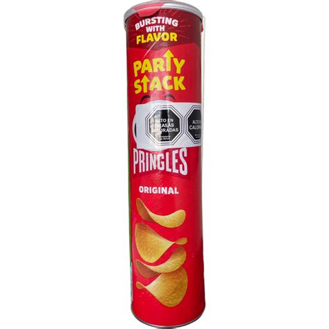 Papas Fritas Pringles Original Mega Stack 194 Gramos Comercial Frada