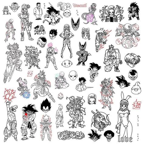 Pin By Lina Dominguez On Manga Dragon Ball Tattoo Dbz Tattoo Flash