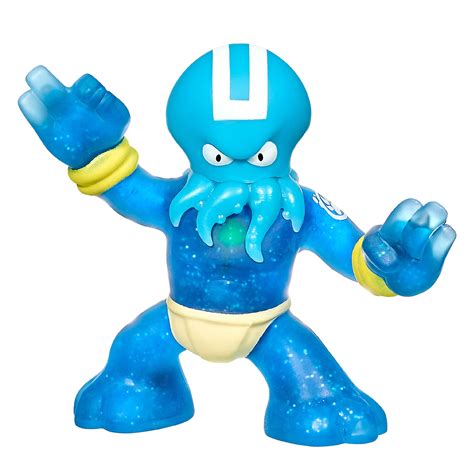 Heroes Of Goo Jit Zu Single Stretchy Octopus Action Figure Hydro