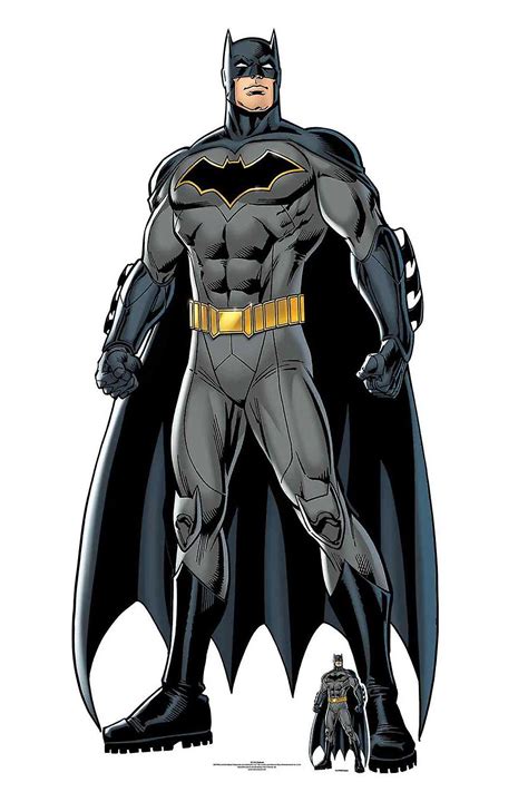 蝙蝠侠斗篷十字军官方 DC 漫画真人大小纸板剪纸 立式 Fruugo CN