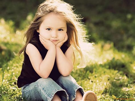 Adorable Little Girl Wallpapers Wallpaper Cave
