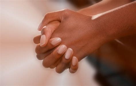 Black Woman Praying Hands Life