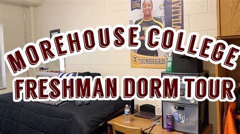 Official Dorm Room Tour 2019 Morehouse College Youtube