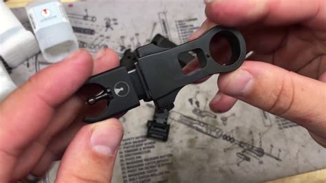 Barrel Mounted Ar15 Front Sight Ultradyne C4 Benchtop Unboxing