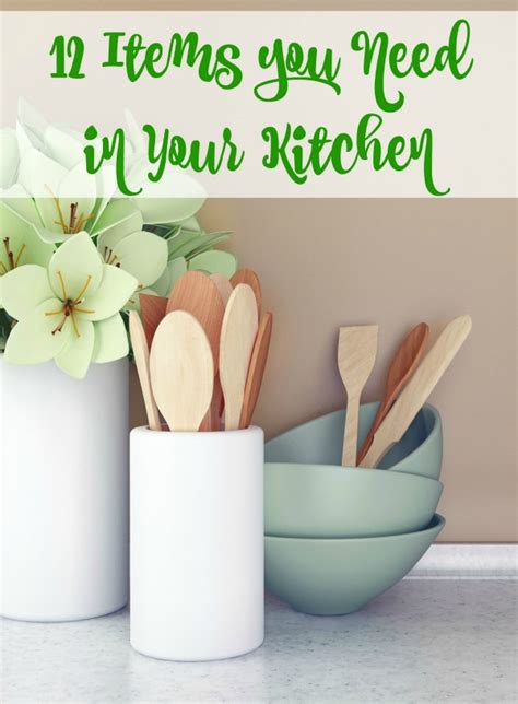 12 Kitchen Items You Need Bargainbriana