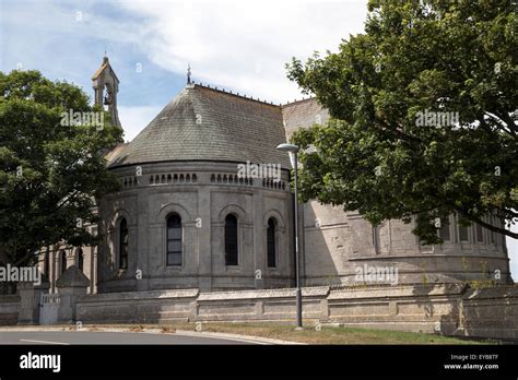St Peter's Church at the Grove on the Isle of Portland in Dorset Stock