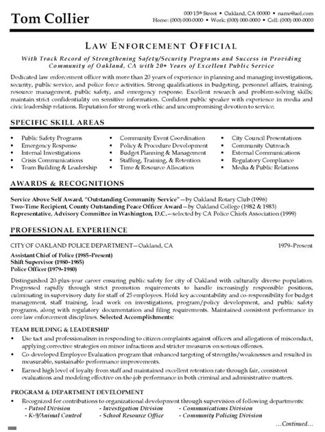 Examine our police officer resume sample for a model of what a great resume looks like. Resume Examples Law Enforcement , #enforcement #examples # ...