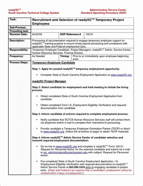 These current procedural terminology codes are used to document and report medical procedures. Work Instructions Template Word Elegant 10 Instructions for Project Plan Sampletem… | Standard ...
