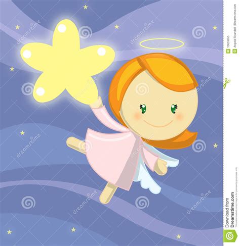 Cute Little Angel Girl Royalty Free Stock Photo Image