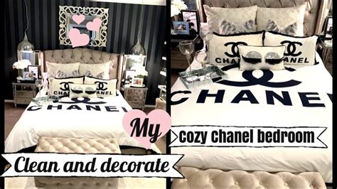 Clean And Decorate With Me Cozy Glam Chanel Bedroom Youtube