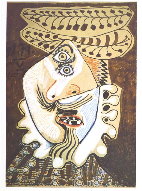 Pablo Picasso Picasso Vintage Exhibition Poster In Barcelona Sala