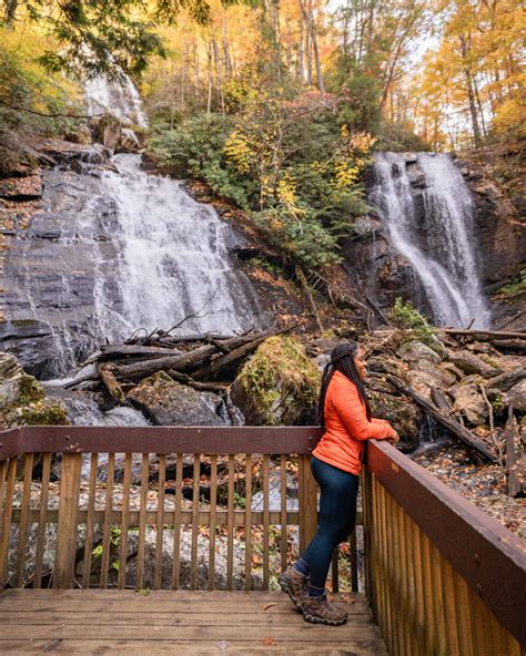 Explore The Anna Ruby Falls Trail In Georgia A Sip Of Tee