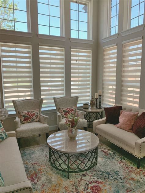 Sheer window treatments serve a variety of purposes, from the practical to the aesthetic, so you can pull off the perfect ensemble for every pane. Transitional Shades | Custom window treatments, Window ...