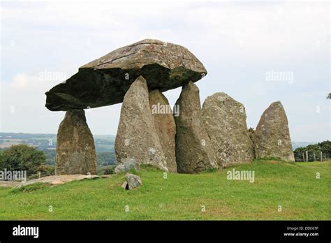 Pentre Ifan Neolithic Burial Chamber Nevern Pembrokeshire Wales