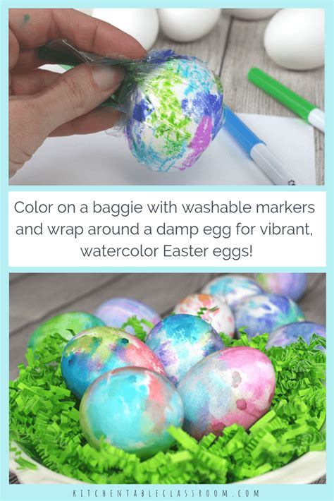 how to decorate easter eggs with washable markers 3 easy ways the kitchen table classroom