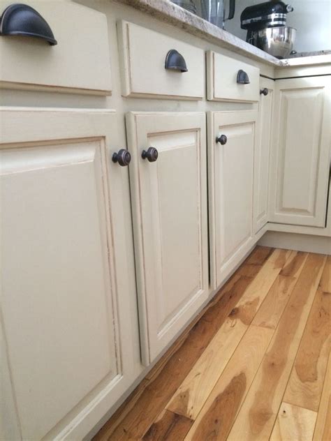 Apply a coat of chalk paint®. Annie Sloan chalk paint on kitchen cabinets. Country grey ...