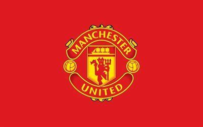 Please wait while your url is generating. Download wallpapers Manchester United, 4k, logo, red ...