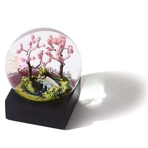 Creative Spring Crystal Ball Snow Globe