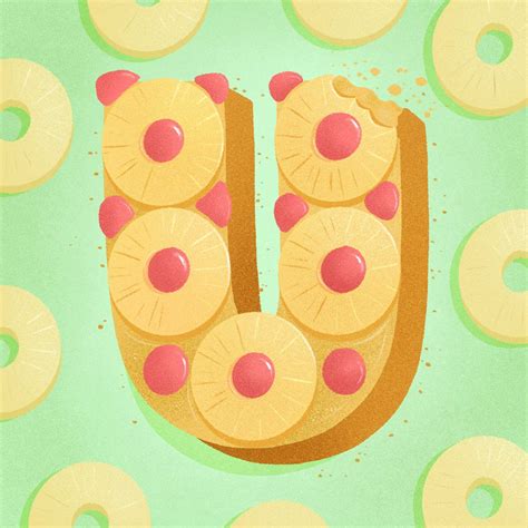 36 Days Of Type Food Lettering Alphabet — Belinda Lettering Artist