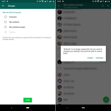 Whatsapp Updates Group Privacy Settings With New Blacklist Option Beebom