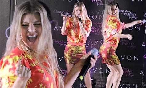 Fergie Shows Off Her Fabulous Moves As She Hits The Stage At New Perfume Launch In Mexico