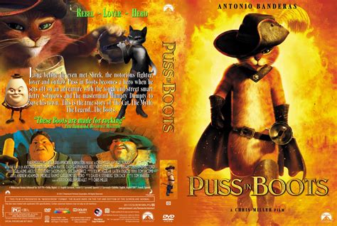 Puss In Boots Movie Dvd Custom Covers Puss In Boots Dvd Covers