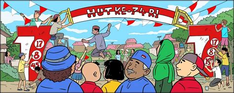Terbaru 21+ Gambar Kartun Lucu Hut Ri - Richa Gambar