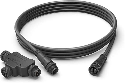 Philips Hue Low Voltage Extension Cable 25 M Black Uk