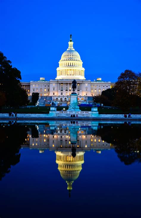 United States Capitol On Top Of Capitol Hill In Washington Dc It Is